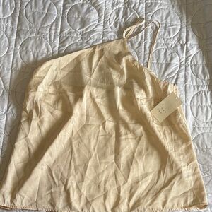 A New Day Beige Sleeveless Top